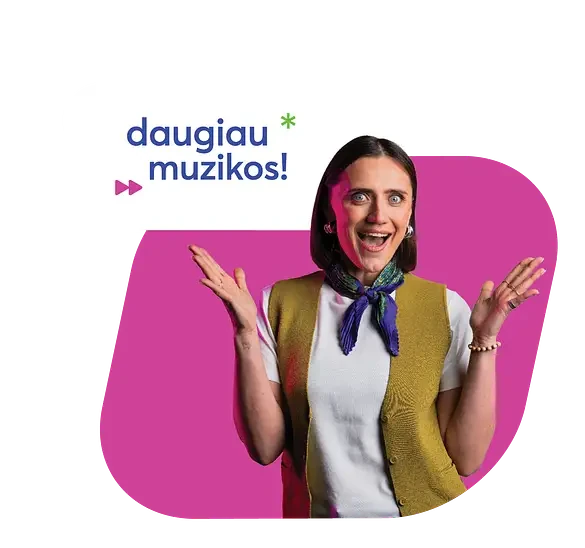 ZIP FM daugiau muzikos